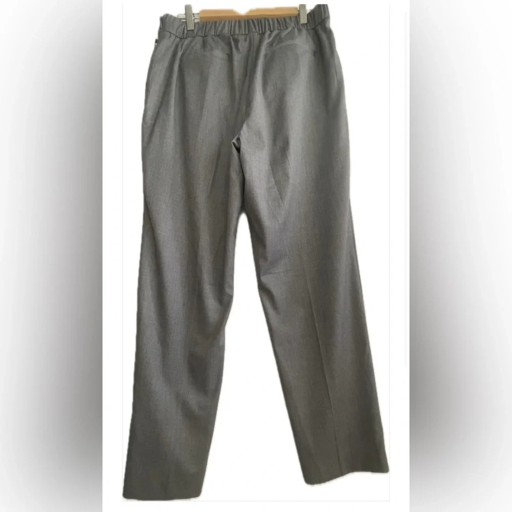 Calvin Klein Tapered Pull-On Pants Woman’s Gray Size 12 - Picture 5 of 16